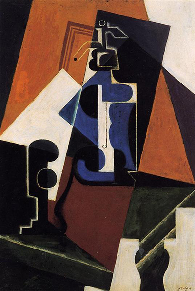 Seltzer Bottle and Glass Juan Gris